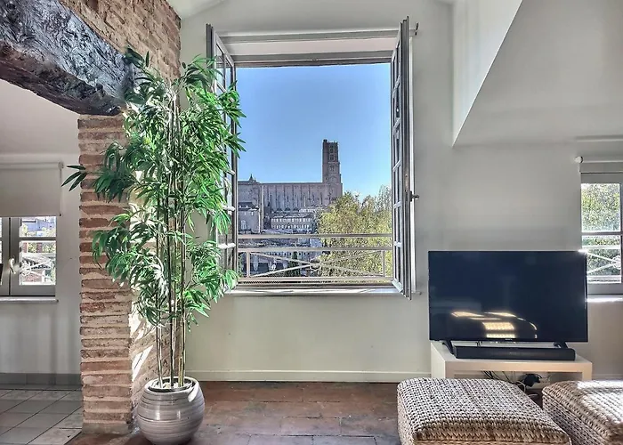 L'incroyable Vue - Loft - Parking Prive Gratuit * Albi